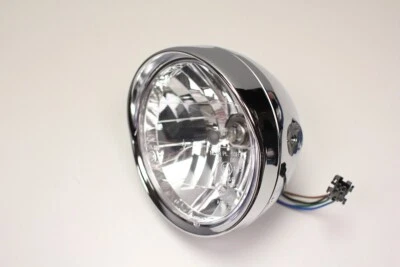 FARO LAM NUEVO CROMO JAWA 350 634 638 639 640 RETRO Foto 1 de 4