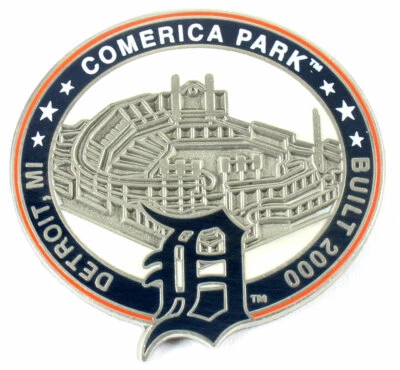 Detroit Tigers Comerica Park Pin - Detroit, MI / Built 2000 - Limited 1,000 - Image 1 of 3
