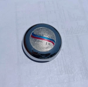 82mm 83mm CHROME AMERICAN RACING CAP CENTER SUPER SPOKE VINTAGE SPORT SCREW - Picture 1 of 10