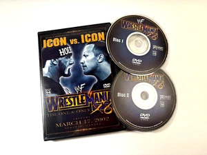 WWF Wrestlemania X8 XVIII 18 DVD 2-Disc OOP Rare Set 2002 Toronto, Canada Nice - Picture 1 of 2