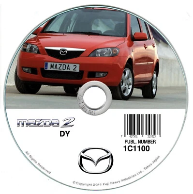 Mazda 2 (DY) 2002-2007 manuale officina su cd - workshop manual on cd - Immagine 1 di 4
