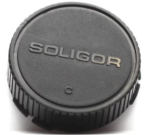 Tapa de lente trasera Soligor para lentes de montaje Canon FD - Imagen 1 de 2
