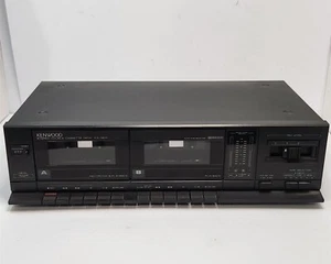 Kenwood Stereo Double Cassette Deck Model KX-36W - Bild 1 von 15