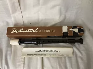 Dolmetsch Recorder England with Original Box - Picture 1 of 10