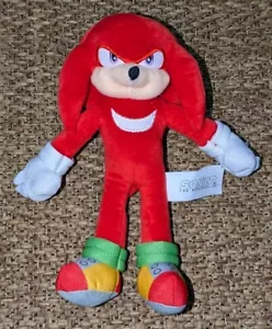 Sonic 2 The Hedgehog Knuckles Echidna Plush Figure 9" Toy Plushy Red Sega Games - Picture 1 of 4