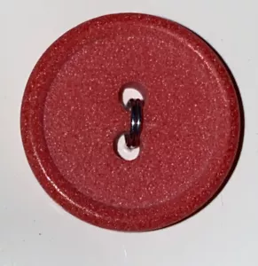 Le Bouton Buttons 3/4” 19mm Red #218 NOS - Picture 1 of 3