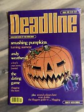 Deadline Magazine , 54 1993 Smashing Pumpkins Evan Dorkin Pirate Corp$! Rare