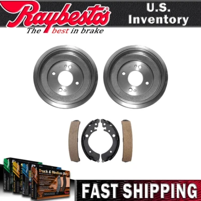 Kit trasero Raybestos tambores de freno y zapatas de freno para Honda Civic 2001-2005 Foto 1 de 4