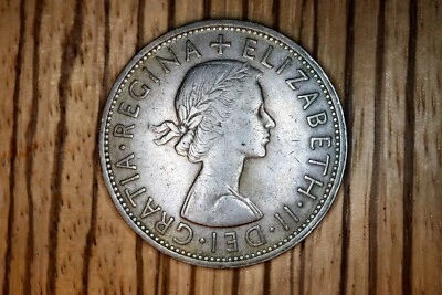 Great Britain 1957 1/2 Half Crown KM907 Copper/Nickel **XF/AU** #EP - Image 1 of 2