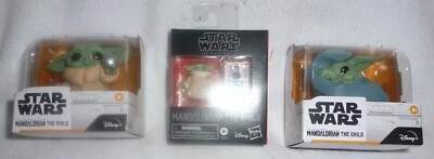 Star Wars Mandalorian The Child 3 mini figuras #5 y 6 Baby Yoda sin usar, en caja Foto 1 de 4