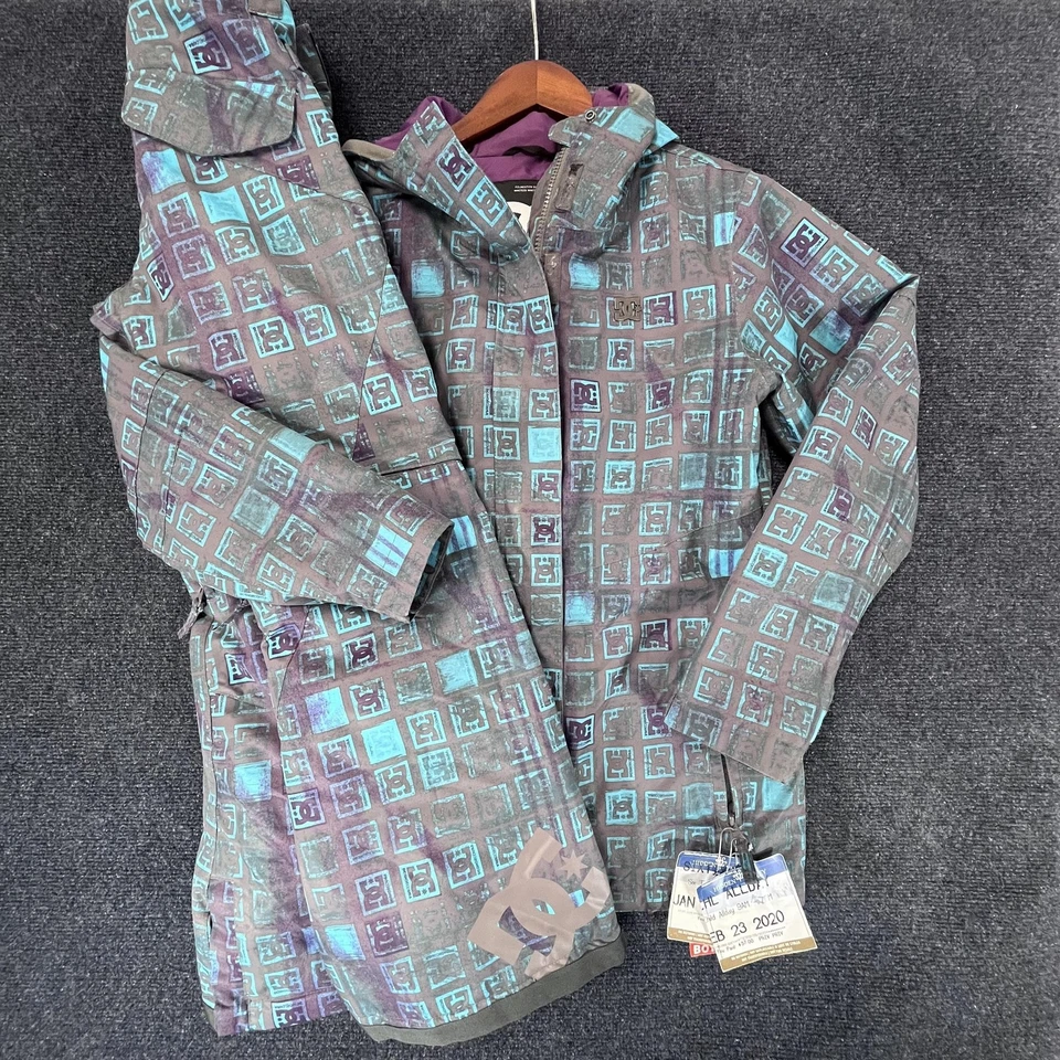 DC Snowboard Chaqueta Pantalones Conjunto Mujer Pequeño 10K Impermeable Invierno Esquí Foto 1 de 4