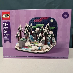 LEGO 40785 Nordlicht Diorama GWP Glow-in-the-Dark Moon - Bild 1 von 6