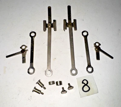 LIONEL PREWAR O-GAUGE 260 260E LOCOMOTIVE COMPLETE SET OF RODS & LINKS - Image 1 of 2