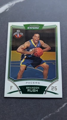 Bowman Draft Picks & Stars 2008-09 cromo Brandon Rush Pacers radiocontrol novato Foto 1 de 2