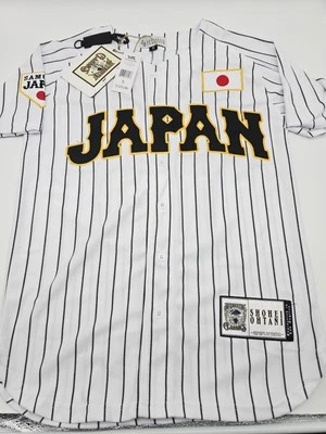 Camiseta deportiva de béisbol Shohei Ohtani Headgear Classics Samurai Japón nacional talla pequeña WBC Foto 1 de 4
