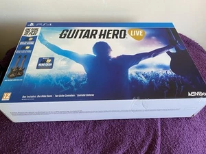 Guitar Hero Live PS4 Game, 2 guitar controllers and 2 USB dongles - Picture 1 of 5