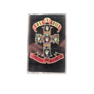 Guns n Roses Appetite for Destruction Audio Cassette M5G 24148 Untested Vintage - Picture 1 of 4