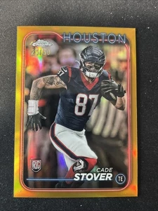 2024 Topps Chrome Cade Stover #236 oro /50 - Foto 1 di 2
