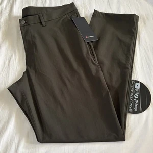 Lululemon ABC Classic-Fit Trouser 34”L *SmoothTwill DKOV Dark Olive Size 35 - Picture 1 of 6