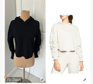 Heroine Sport Ruched Cropped Hoodie Black Gr. XS - Bild 1 von 9