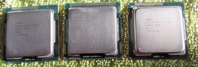 3x CPU Prozessor: Intel Core i5, 1x 650, 1x 2320, 1x 2500K, stets über 3 GHz - Bild 1 von 4