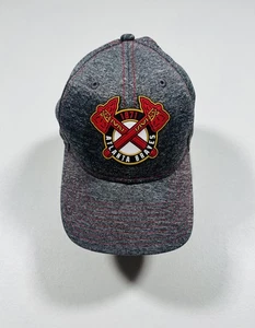 Atlanta Braves Hat Cap Fitted Mens S/M Gray Red MLB Baseball 39THIRTY New Era - Picture 1 of 10