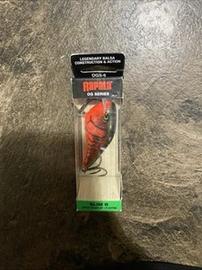 NIP Rapala OGD06 RCW Slim 6 Floating Circuit Board Lip Red Crawdad Fishing Lure - Picture 1 of 3