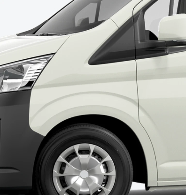 NEW Hiace 2019-2025 fender side/corner pannel LHS/PASSENGER SIDE aftermarket - image 1 of 1