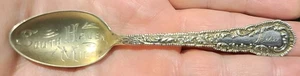 South Haven Michigan Sterlingsilber 10 g 5,5 Zoll Souvenir-Löffel META graviert - Bild 1 von 6