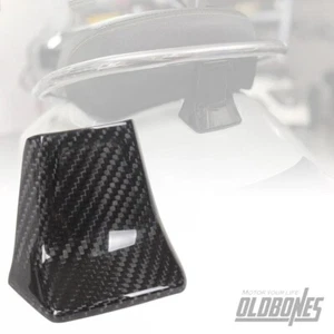 100% Carbon Fiber Motorcycle Rear Armrest Rack Cover For Vespa GTS 300 23+ Gloss - Picture 1 of 12