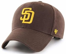 San Diego Padres MLB '47 MVP Brown Basic Hat Cap Adult Men's Snapback Adjustable