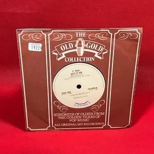 T-REX Get It On 1982 UK centre 7" vinyl single Jeepster 45 Marc Bolan - Picture 1 of 4