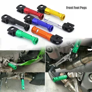 Front Foot Pegs Adapters For KAWASAKI NINJA 250R 650/R ZX6R ZX14R Z650RS/250/125 - Bild 1 von 31