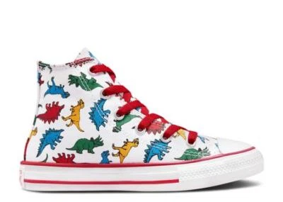 Zapatilla deportiva Converse Youth Chuck Taylor All Star High PS A00928F blanca/roja/azul Foto 1 de 2