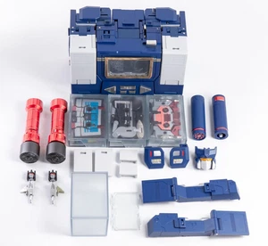 New Transforms RP-46 Soundwave & 3 tapes set Robot Figure Toy In Stock - Picture 1 of 8