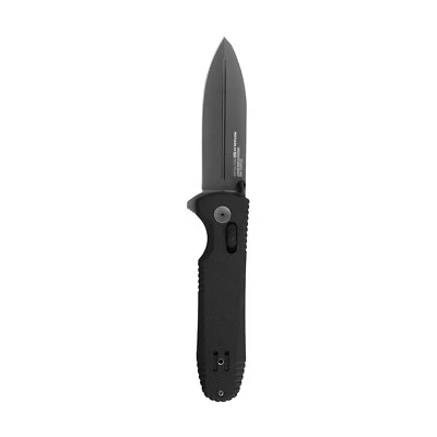 Cuchillo Plegable SOG Pentagon XR LTE 3.6" Cryo Spear Point, G10, Negro #12-61-05-57 Foto 1 de 4