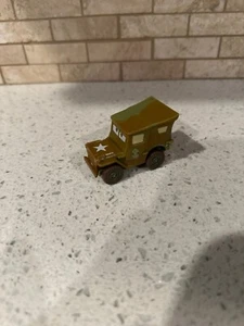 Disney Diecast 1:55 Scale Pixar Cars Sarge Army Jeep; By Mattel dt - Picture 1 of 3