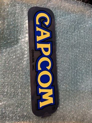 1 ORIGINAL Capcom Cps Chrome Cabinet NOS STICKER arcade video game part Fnz - Image 1 of 4