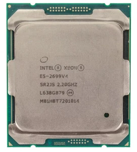 Intel Xeon E5-2699 v4 2.2GHZ 22 CORE Processor SR2JS Socket - Picture 1 of 2