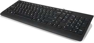 Lenovo 300 USB Keyboard, Wired, Adjustable Tilt, Ergonomic, Windows 7/8/10, GX30 - Image 1 of 4