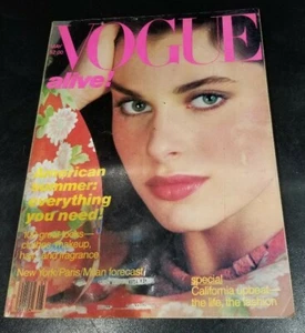 VOGUE Magazine May 1980 Gia Carangi Nastassia Kinski (Pre-Owned) - Picture 1 of 3