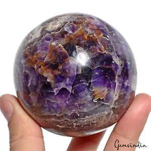 2900 Cts Natural Sin Tratar Amatista Púrpura Enorme Esfera Cristal Curativo Menials - Imagen 1 de 6