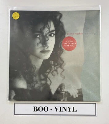 Gloria Estefan - Cuts Both Ways Vinyl LP 1989 Epic 465145 1 Lyric Inner EX / EX - Image 1 of 4