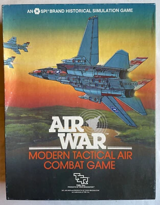 Air War Modern Tactical Combat SPI TSR 1983 UNPUNCHED VG+ - Image 1 of 4