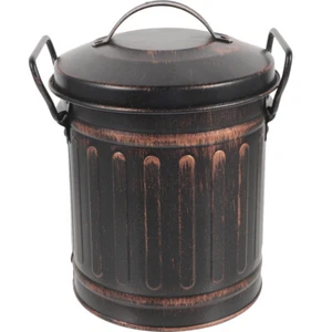 Coal Bucket with Lid Burner Fireplace Ash Cleaning Fireplaces Practical Storage - Picture 1 of 12