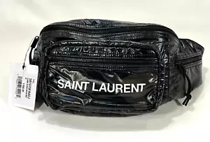 Bolso cinturón camuflaje estampado logotipo Saint Laurent - Imagen 1 de 9