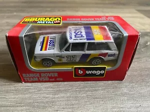 Burago Range Rover Team VSD ~ 1:43 ~ Diecast ~ 4156 ~ Boxed ~ 1983 - Picture 1 of 6
