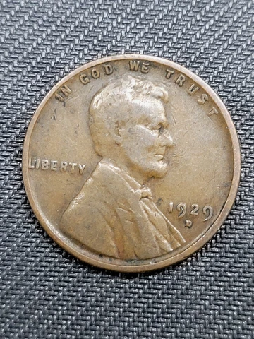 1929-D Lincoln Wheat Penny Ddo/Ddr/Rpm Cover