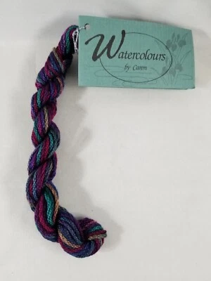 Watercolours by Caron Thread Nefertiti 10 yards Cotton  Purple Blue - Image 1 of 4