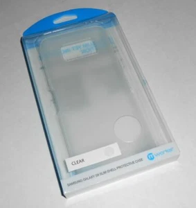 MCASE CLEAR HARD SLIM SHELL COVER BACK PROTECT CASE FOR SAMSUNG GALAXY S8 - NEW - Picture 1 of 3